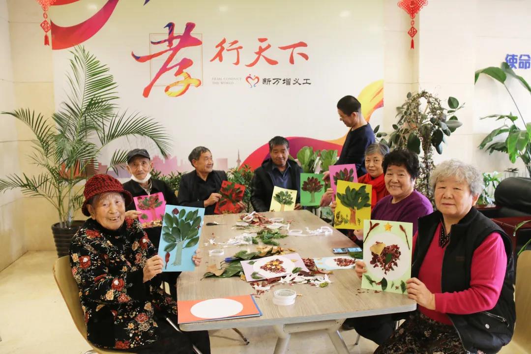 重拾童趣，新万增养老院里的长者有“画”说